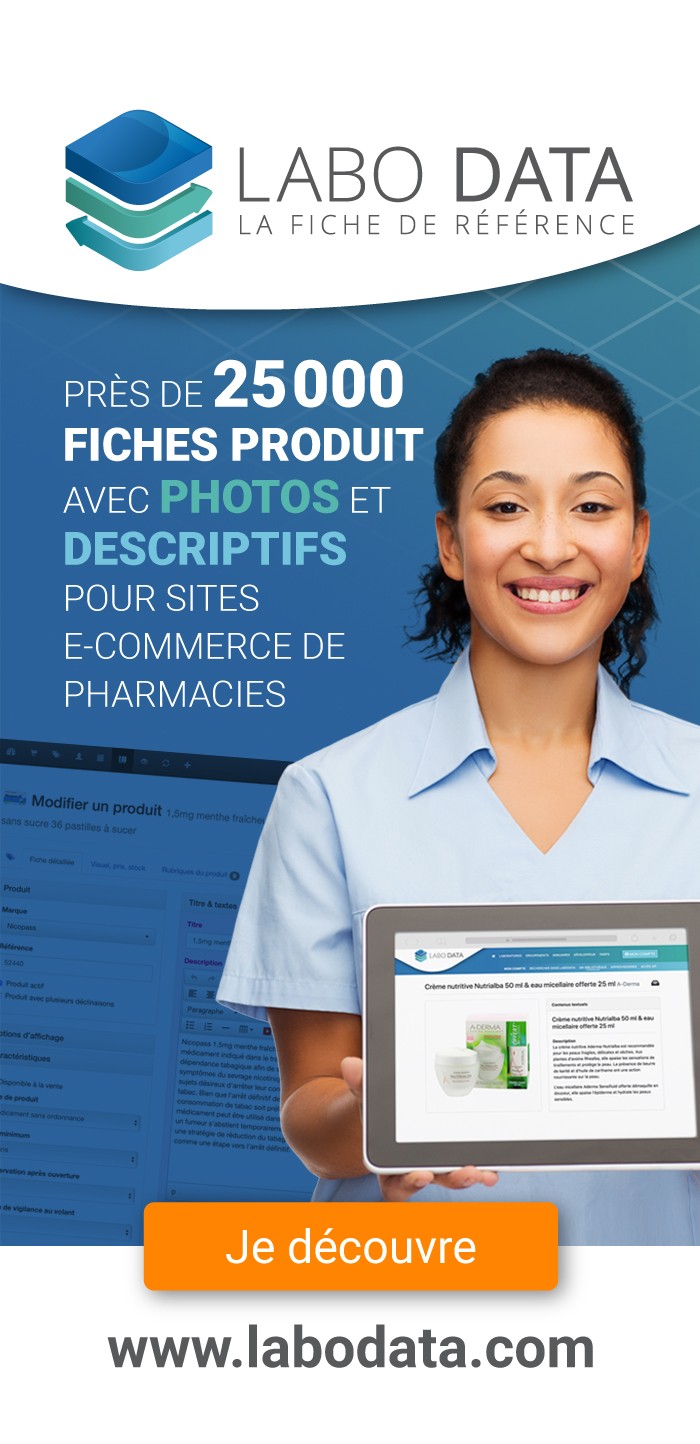 Labodata le catalogue produits des laboratoires pour les pharmacies en ligne
