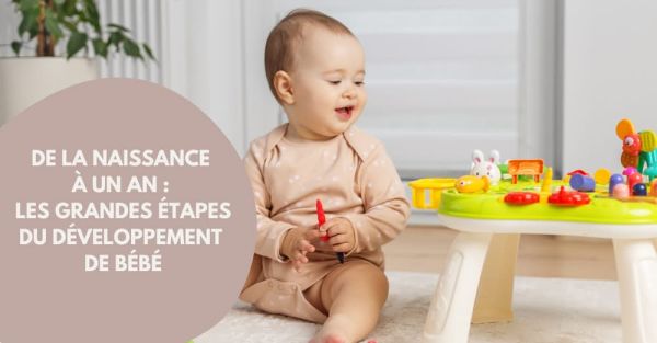 👶 Votre bébé évolue chaque jour… et les progrès s’enchaînent à toute vitesse !
