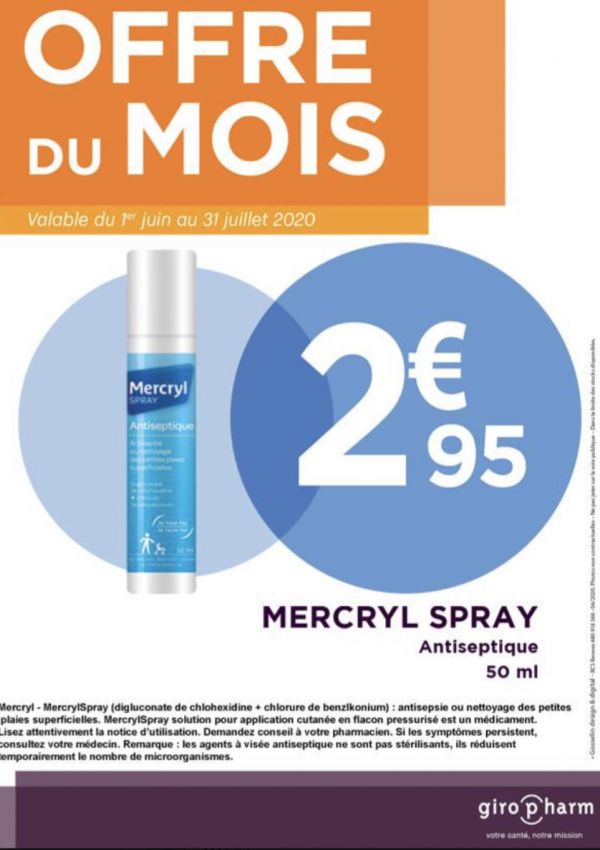 Promotion Spray MERCRYL