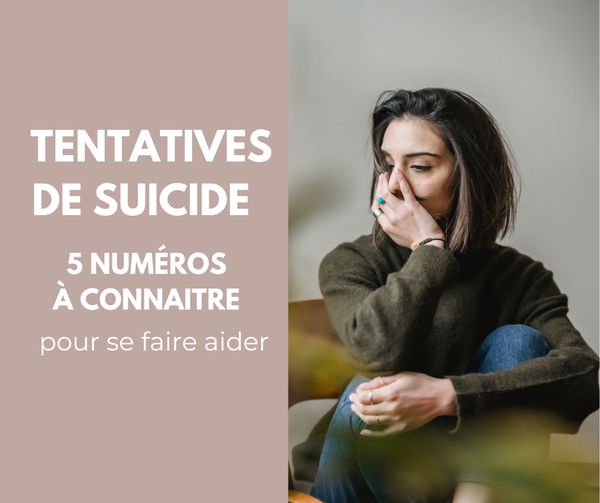 Tentatives de suicide. 5 numéros à connaitre