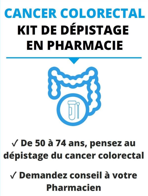 Kit de dépistage en pharmacie