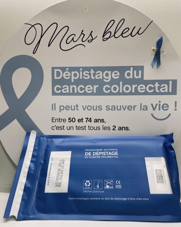 Mars bleu : dépistage du cancer colorectal