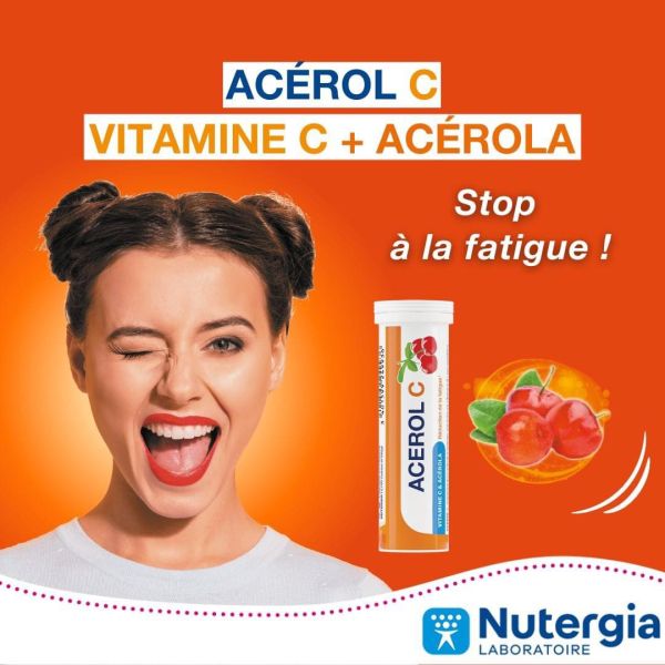 Stop à la fatigue grâce à la vitamine C !