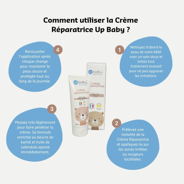 Découvrez la crème réparatrice Up Baby !