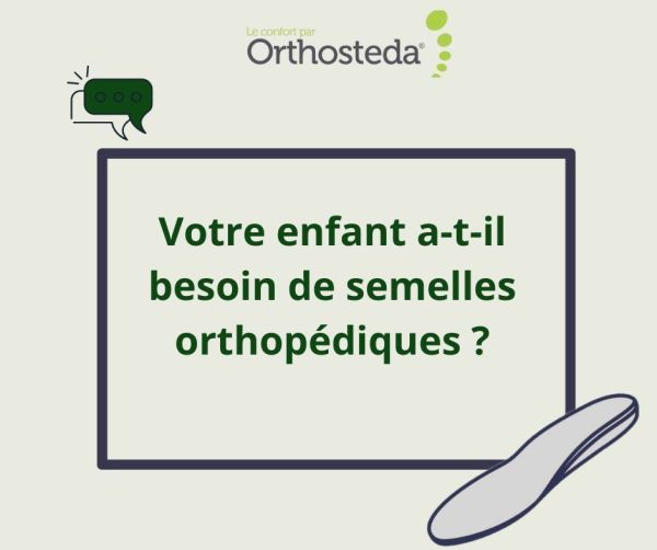 Comment savoir si un enfant a besoin de #semelles orthopédiques ? 👣