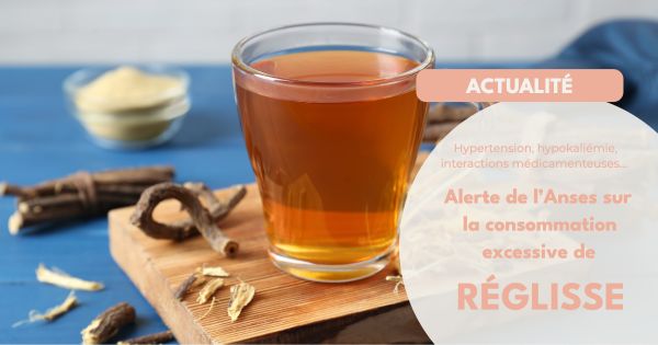 🔎 Savez-vous qu’environ 60% des adultes et plus de 40% des enfants consomment de la réglisse en excès, selon l’Anses ?