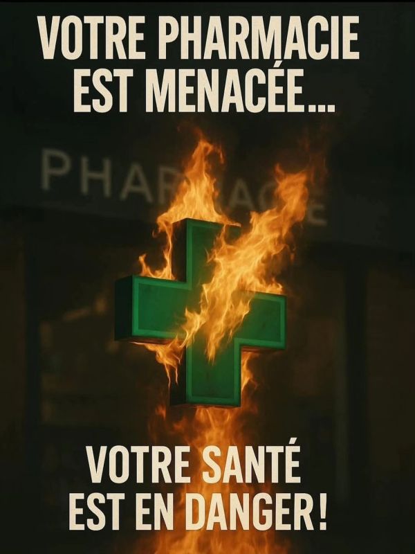 🚨Votre pharmacie est en danger🚨