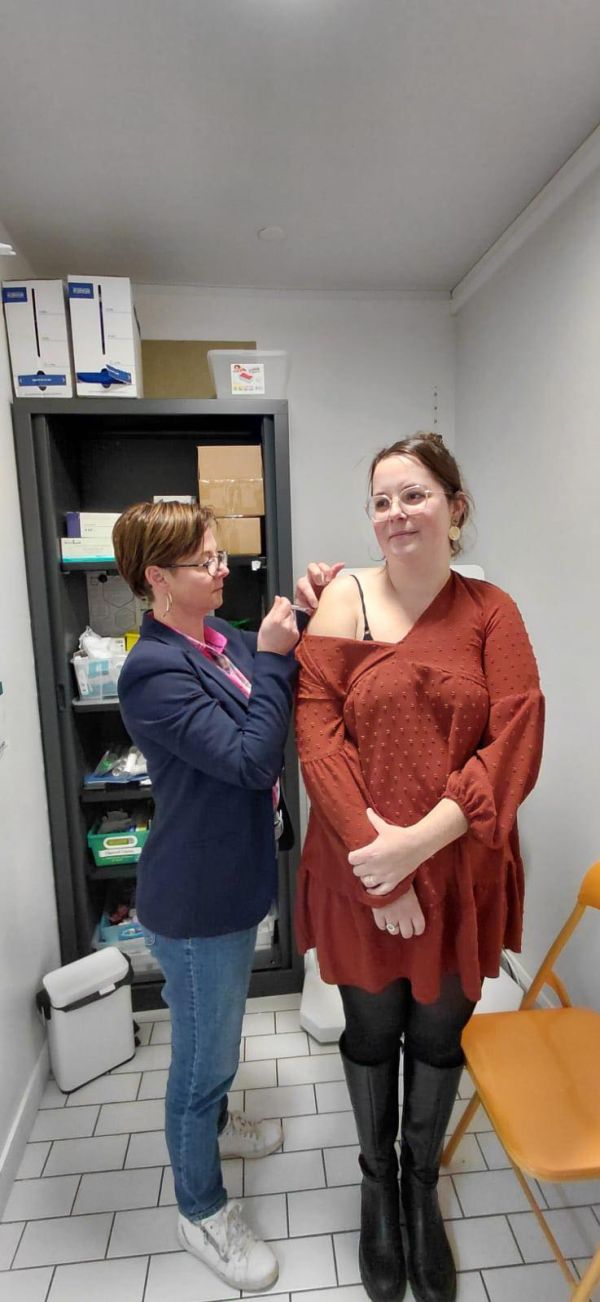 Aujourd’hui, toute l’équipe est vaccinée 💉