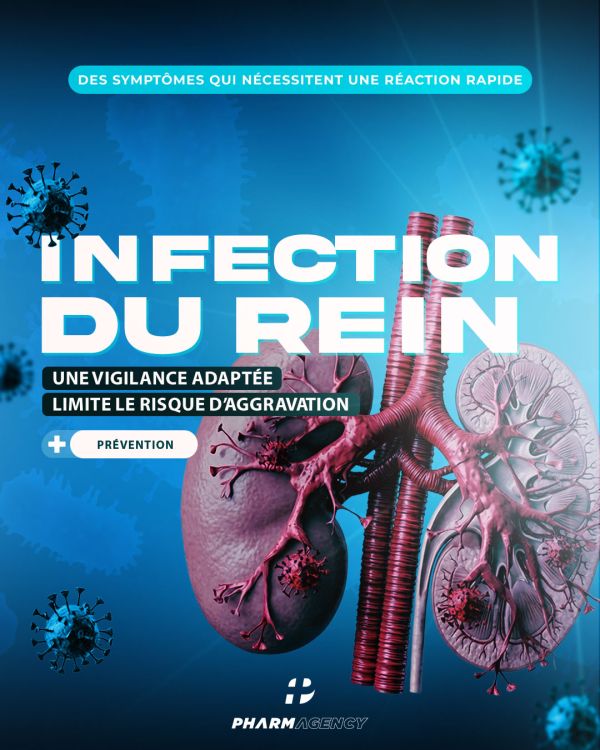 💧 Une infection du rein demande de ne pas laisser la situation s’installer.