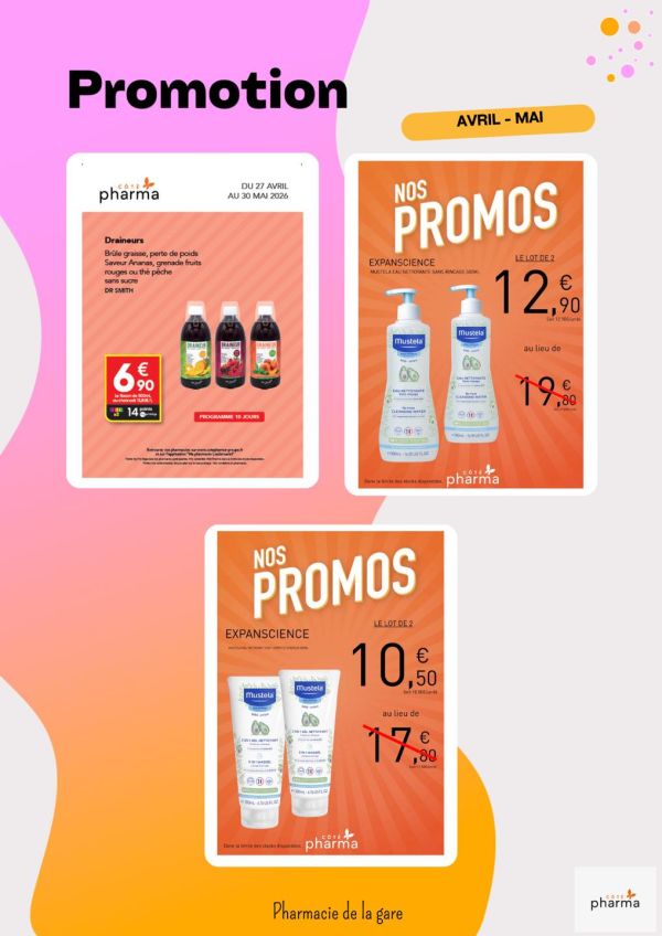 Les promos du mois sont là ! ✨