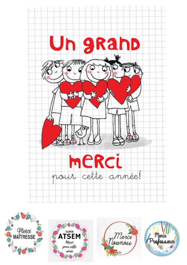 🎁Des idées cadeaux de fin d'année pour remercier maitresse,