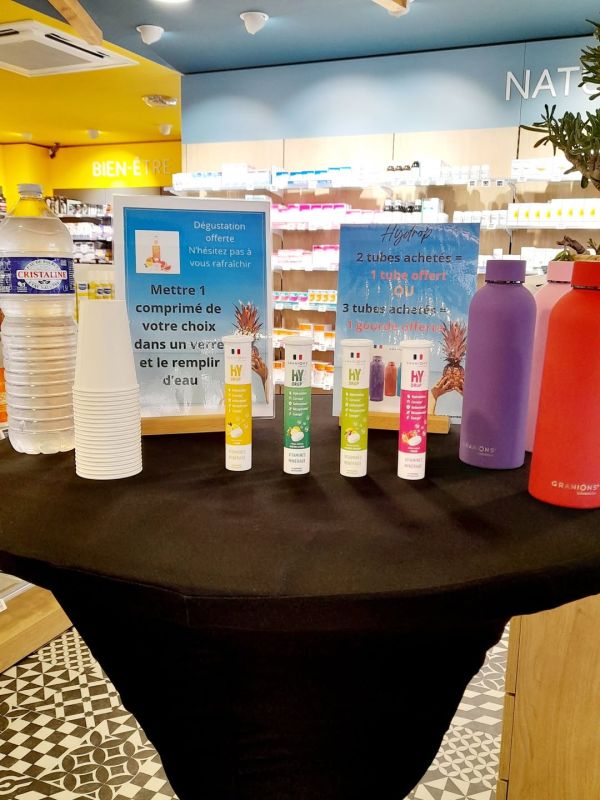 🌞 la chaleur est là! Pensez à vous hydrater 💧