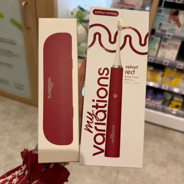 Nouvelle brosse à dents My Variations en édition limitée ! 🌈😍 Velvet Red