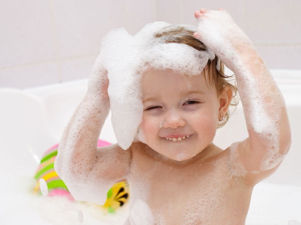 Les produits de la marque Kneipp pour le bain des enfants
