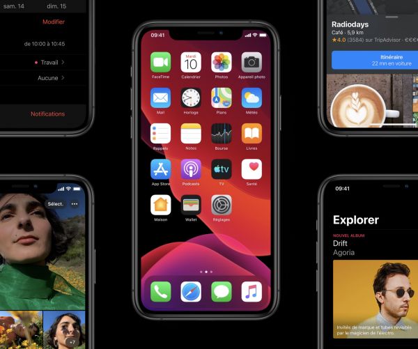 Compatibilité immédiate avec iOS 13