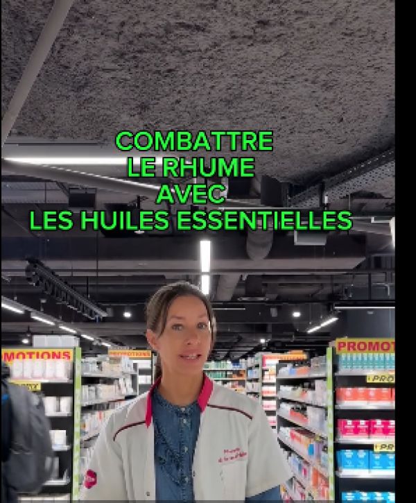 Combattre le rhume avec les huiles essentielles.