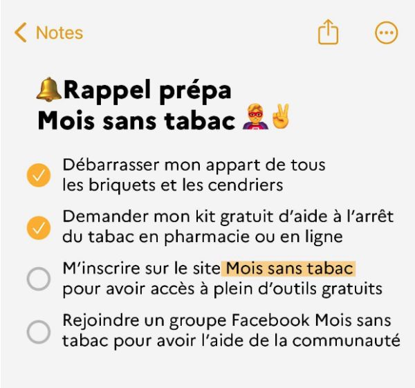 Mois sans tabac J-1. N'hésitez pas, nous sommes là pour vous aider.