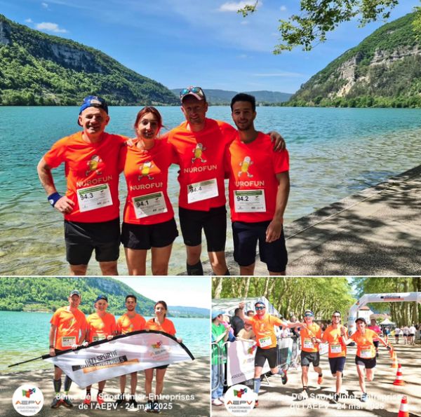 Un grand bravo à nos pharmaciens qui ont couru les 10 km de la course interentreprise de l'AEPV !