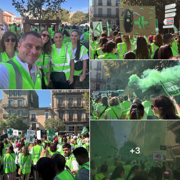 Le 18/09 toute la pharmacie du Languedoc a manifesté 🪧