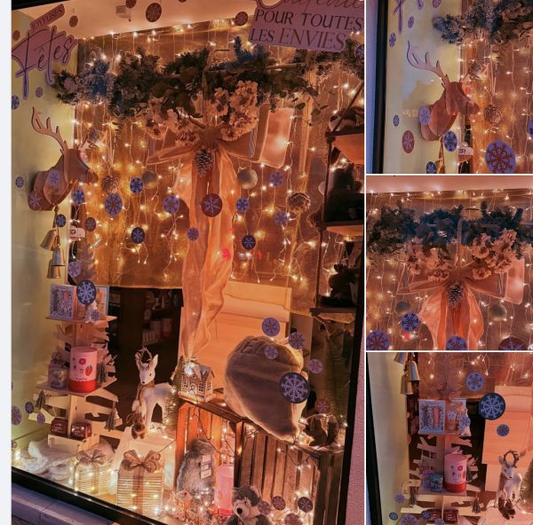 La magie de Noël est arrivée à la pharmacie.