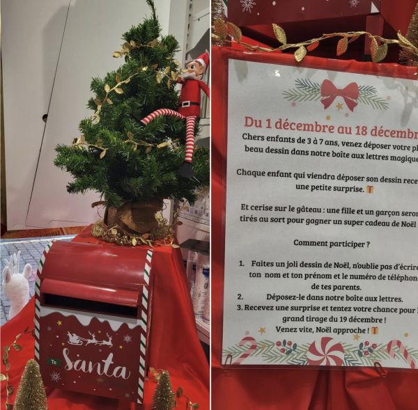 🎄✨ Découvrez la boîte aux lettres magique  ! ✨🎄