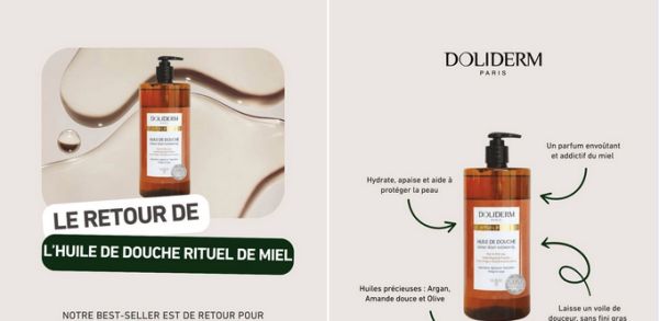 🍯 Rituel de Miel : l’huile de douche qui fait fondre l’hiver ❄️