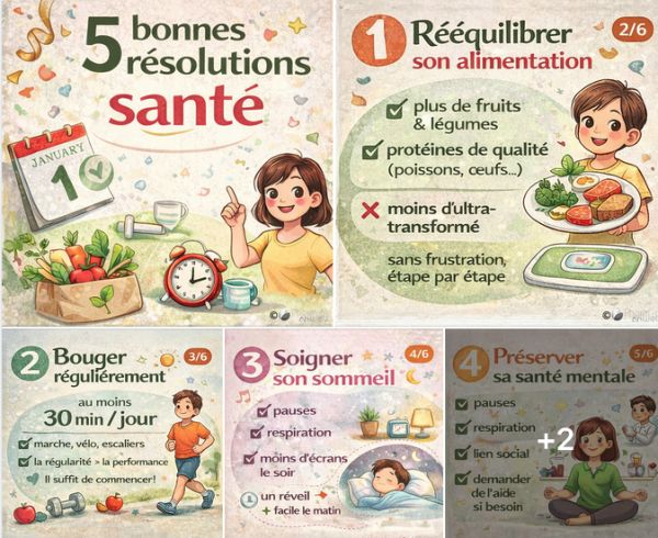 #PréventionSanté 🌱 Et si cette année, votre santé devenait votre meilleure résolution ?