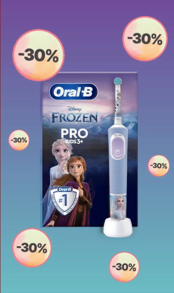 -30% sur la gamme OralB