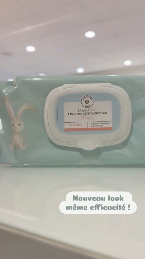 ✨ Nouveau look pour les lingettes Giphar !