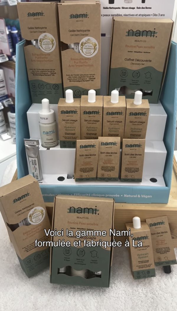 Venez découvrir la nouvelle gamme nami.beautyco ☺️☺️
