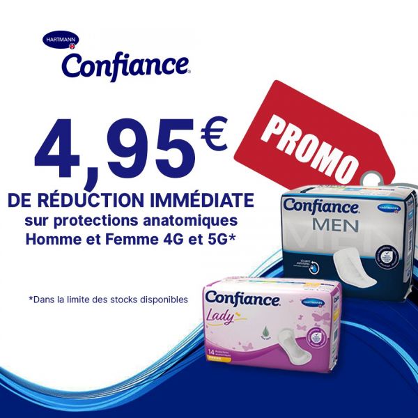 Confiance protections anatomiques 4,95€