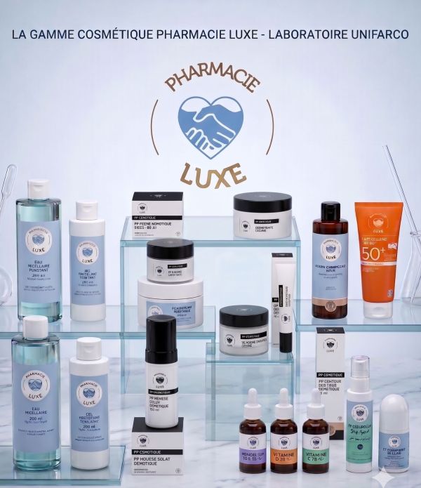Gamme cosmétique Pharmacie Luxe
