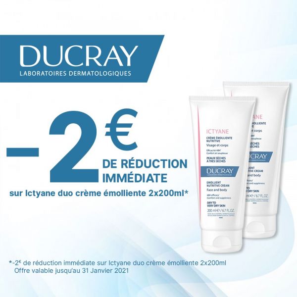 Ducray Ictyane -2€ sur