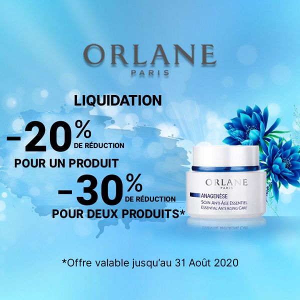 orlane remise en cascade