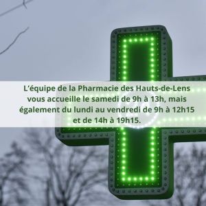 Pharmacie Des Hauts De Lens
